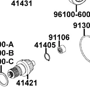 41405-LCD9-E00 RING STOPPER — diagram cutout