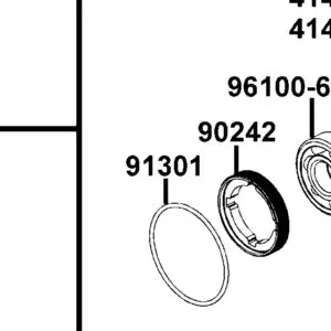91301-LCD9-E00 O-RING 74.4*3.1 — diagram cutout