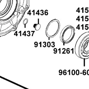 91303-LCD9-E00 O-RING 31.7*3.5 — diagram cutout
