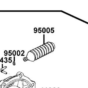 95005-LCD9-E00 BREATHER TUBE RR GEAR ASSY — diagram cutout