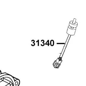 31340-AHH8-M00 SPEED SENSOR — diagram cutout