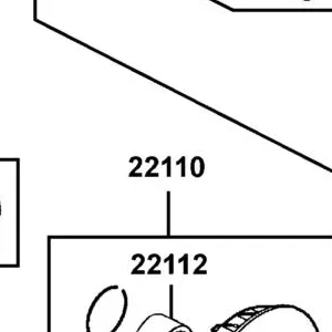 22110-PRB3-900 FACE COMP MOVABLE DRIVE — diagram cutout