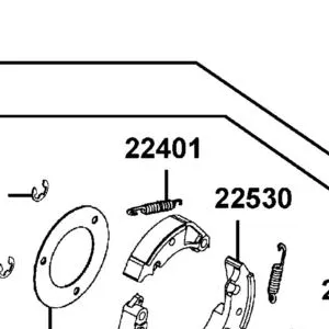 22401-PRB3-900 SPRING CLUTCH — diagram cutout