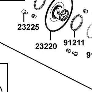 23220-PRB3-900 FACE COMP MOVABLE DRIVEN — diagram cutout