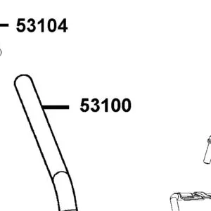 53100-AGA1-M00 HANDLE PIPE STRG — diagram cutout