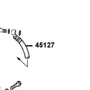 45127-AHH8-M00 HOSE ASSY FR BRK(LH M/C TO PGV — diagram cutout