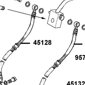 45128-PRB3-900 HOSE ASSY FR — diagram cutout