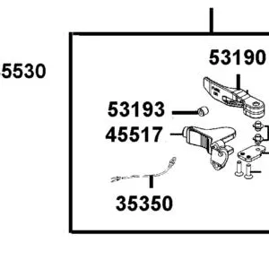 45517-AGA2-E00 BRACKET PARK BRK — diagram cutout
