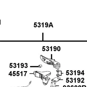 5319A-AGA2-E00 BRAKE ASSY PARKING — diagram cutout
