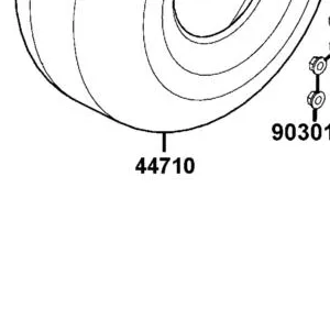 44710-ZXA3-M00 TIRE ASSY FR(AT22*7-10) — diagram cutout