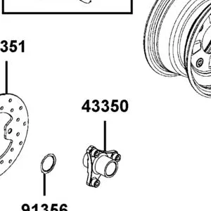 43350-AGA1-M00 HUB BRK DISK — diagram cutout