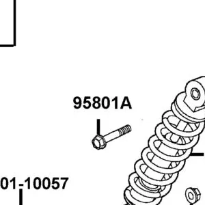 95801-PRB3-900 BOLT FLANGE 10*40 — diagram cutout