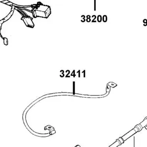 32411-AHH8-M00 CABLE BAT — diagram cutout
