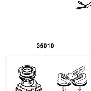 35010-AGA2-E00 KEY SET — diagram cutout