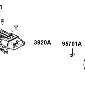 3920A-AHH8-M00 MODULE ASS'Y ECU — diagram cutout