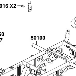 50100-AGA1-M00 BODY COMP FRAME — diagram cutout