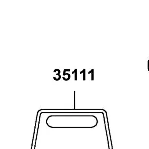 35111-AGA2-305 KEY COMP — diagram cutout