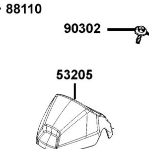 53205-AGA1-M00-U4R COVER HANDLEBAR — diagram cutout