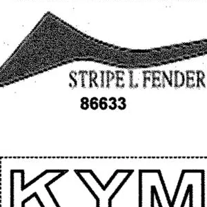 86633-AHH8-M30-T01 STRIPE L FENDER RR — diagram cutout