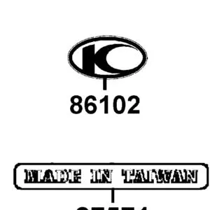 86102-LCA5-900-T04 EMB K-LOGO 30MM (PP) — diagram cutout