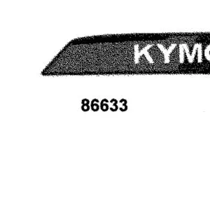 86633-AHH8-M00-T03 STRIPE L RR FENDER — diagram cutout