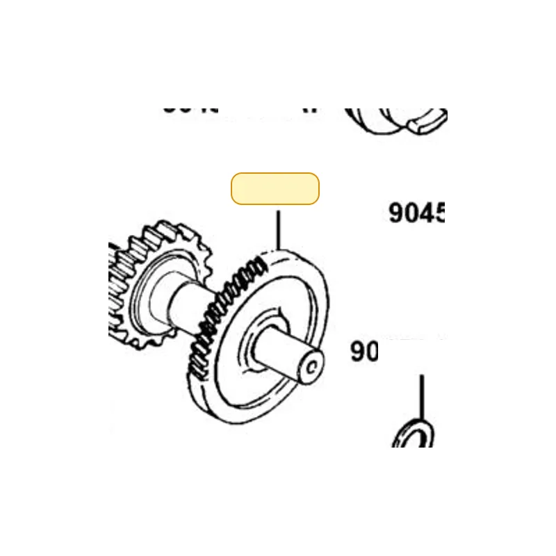 23511-LCD9-E00 SHAFT COMP COUNTER — diagram cutout