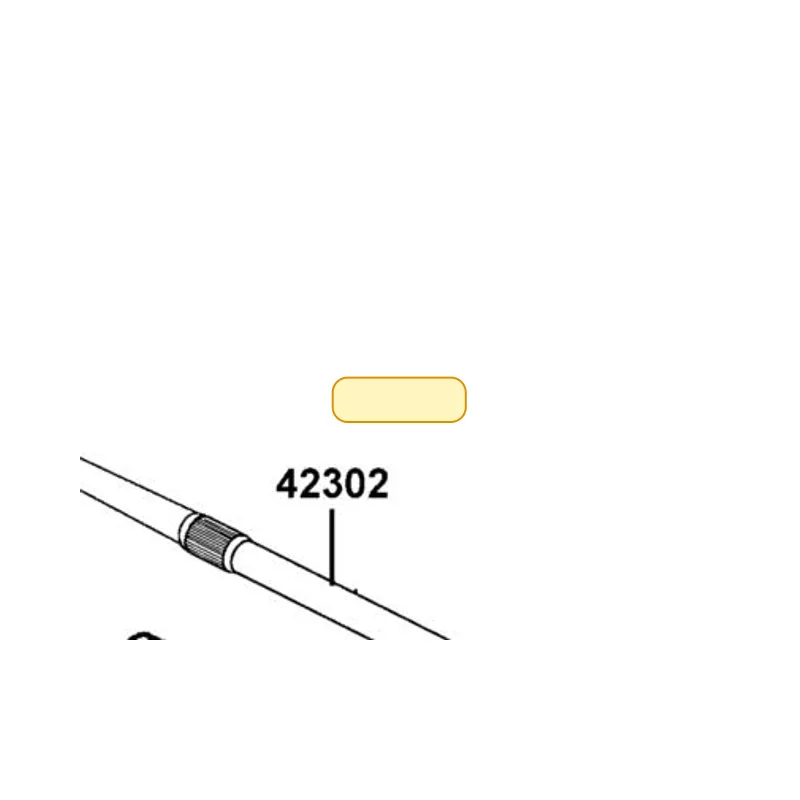 42302-LDE9-E01 AXLE RR WHEEL — diagram cutout