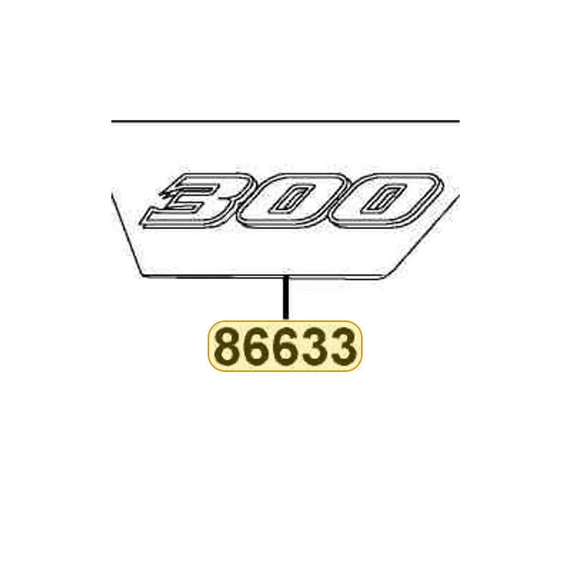 86633-LDE9-E61-T02 STRIPE L RR FENDER — diagram cutout