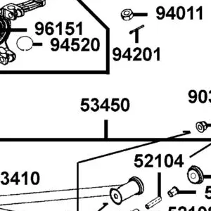 53450-PWB1-900-MBS A-ARM FRONT LOWER RH/LH ASSY — diagram cutout