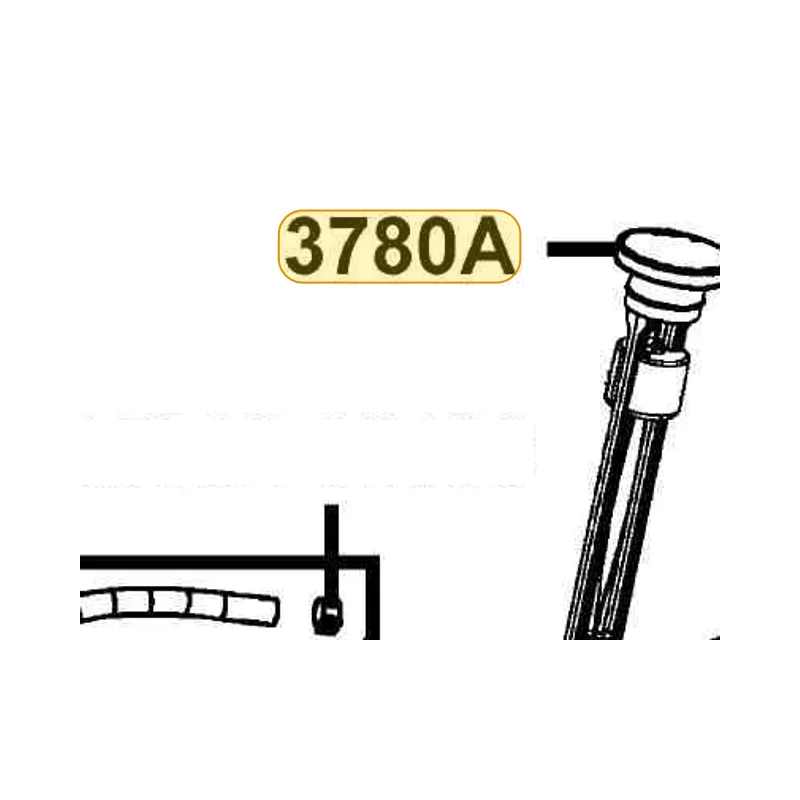 3780A-PWB1-800 GAUGE. FUEL W/SEAL — diagram cutout