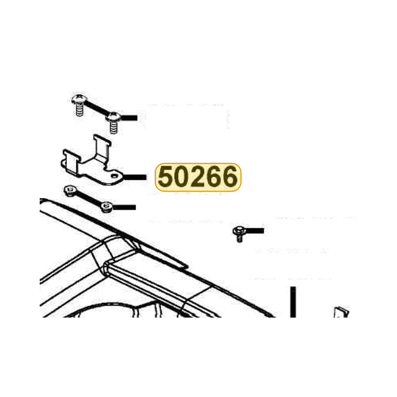 50266-PWB1-900 BRACKET MOUNTING SOLENOID — diagram cutout