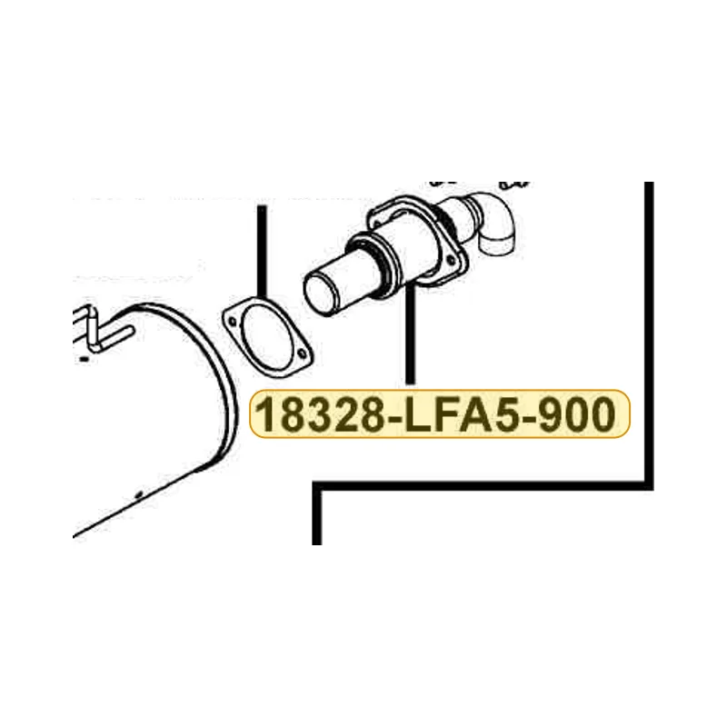 18328-LFA5-900 SPARK ARRESTER WELDMENT — diagram cutout