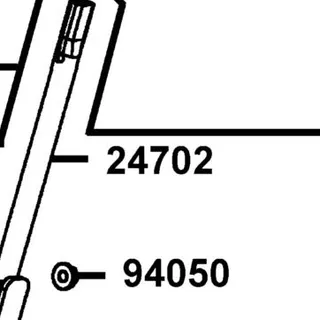 24702-LFA5-E00 LEVER SHIFT WELDMENT — diagram cutout