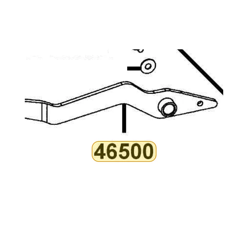46500-PWB1-900-MAS LEVER COMP. BRAKE — diagram cutout