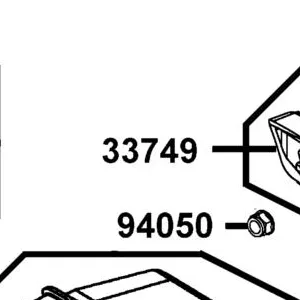 33749-LFA5-E00 PACKING L REFLECTOR RR — diagram cutout