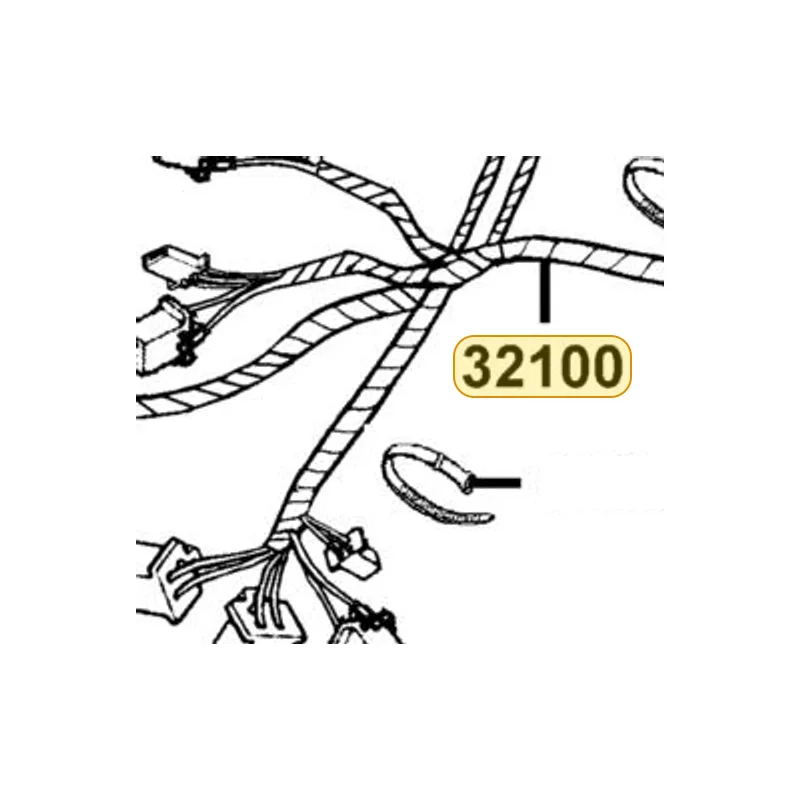 32100-LFA5-900 HARNESS WIRE — diagram cutout
