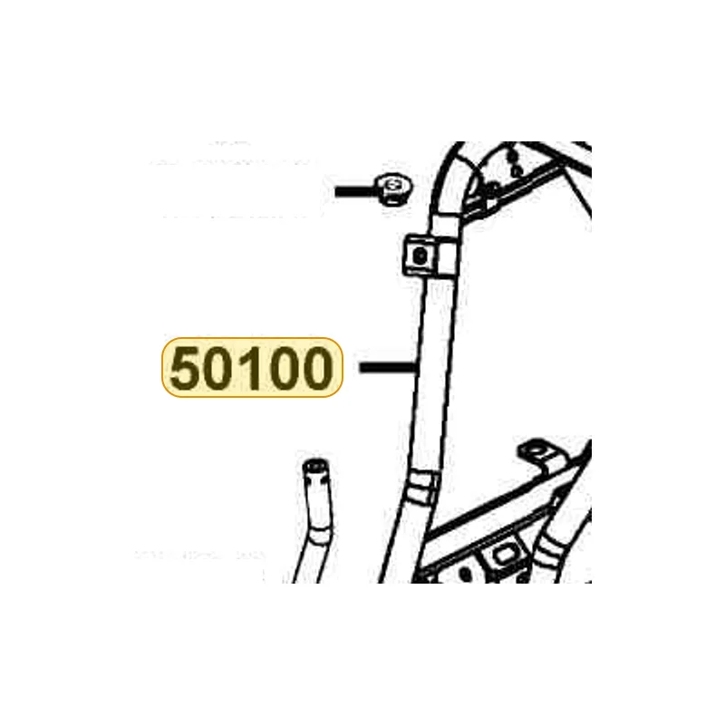 50100-LFA5-900 BODY COMP FRAME — diagram cutout