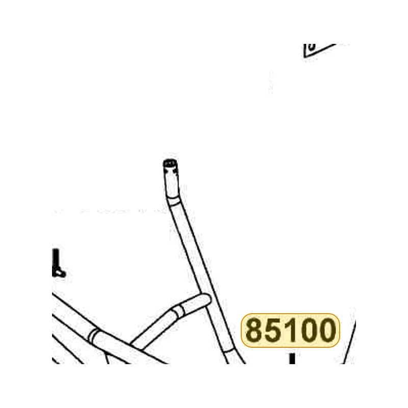 85100-LFA5-E00-MAS BUMPER FRONT — diagram cutout