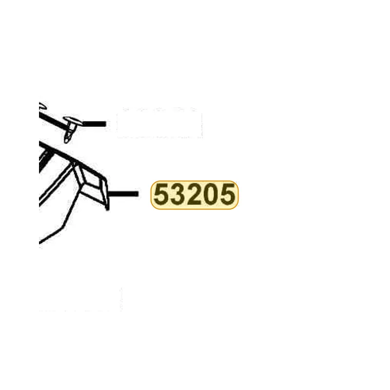 53205-LFA5-E00-E4R COVER HANDLE — diagram cutout