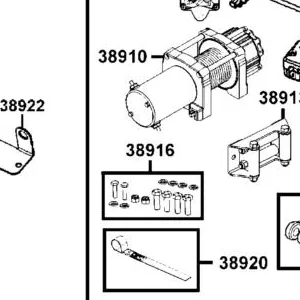 38916-PWB1-E03 HARDWARE — diagram cutout