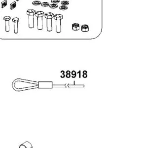 38918-PWB1-E03 CABLE WIRE — diagram cutout