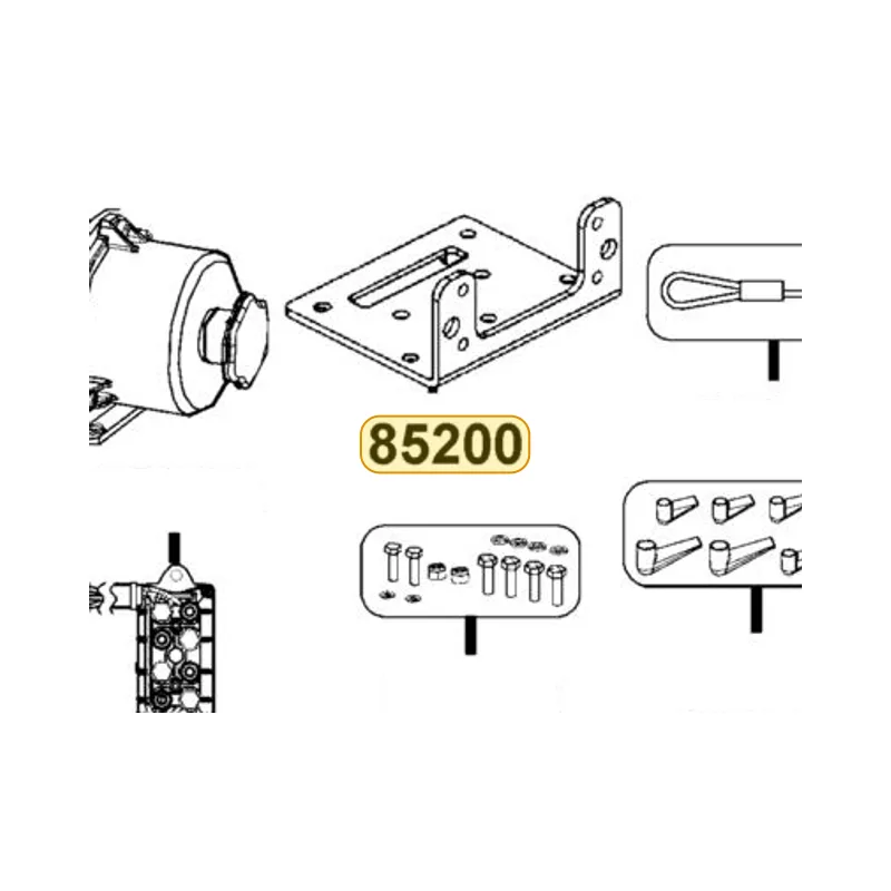85200-LFA5-600 PLATE WINCH-WELDMENT — diagram cutout