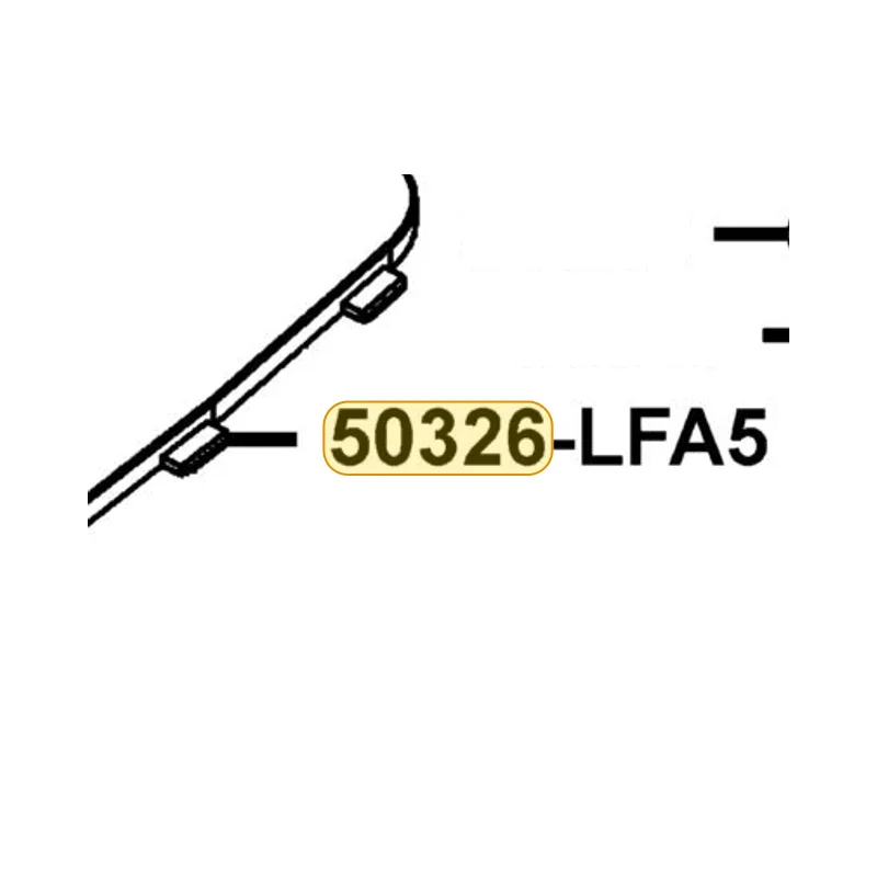 50326-LFA5-600-JFT COVER BATTERY — diagram cutout