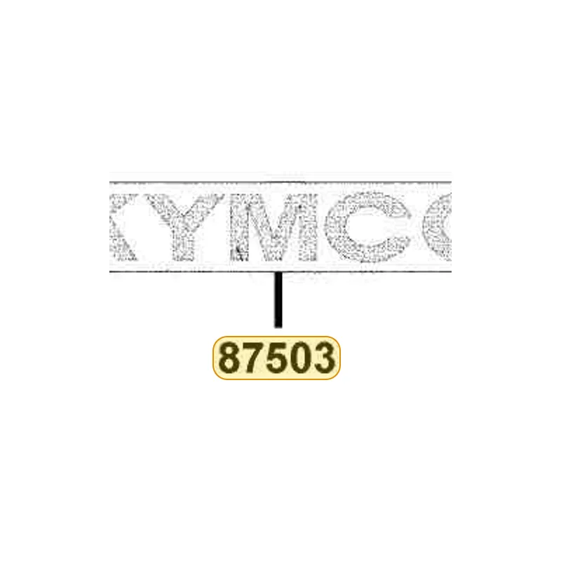 87503-LEC1-900-T01 STRIPE KYMCO-100mm(PP) — diagram cutout