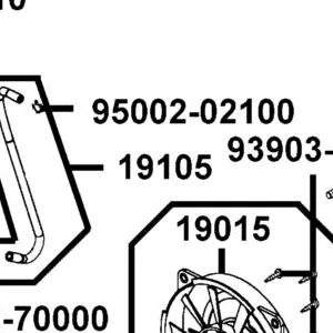 19105-PTA1-E00 HOSE ASSY.WATER — diagram cutout
