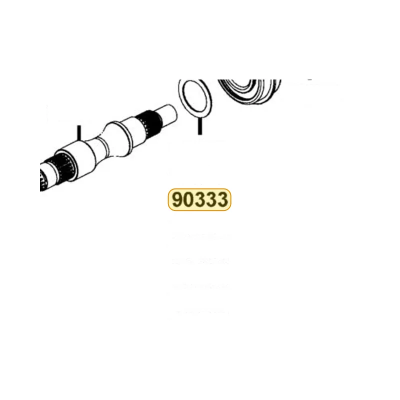 90333-PWB1-900 SHIM DRIVEN BEVEL GEAR C (0.675~0.725) — diagram cutout