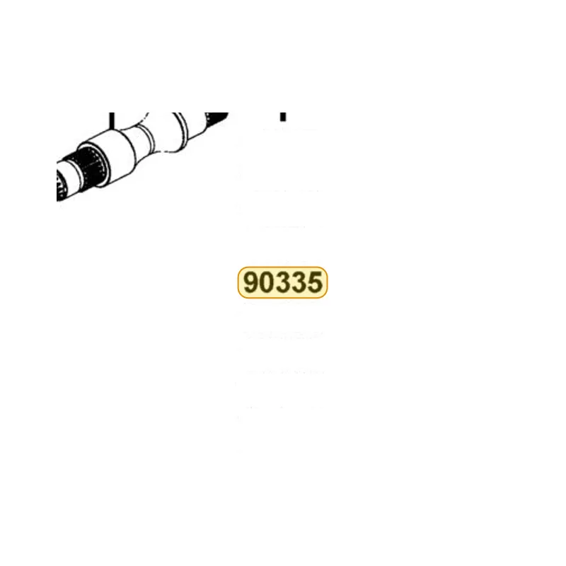 90335-PWB1-900 SHIM DRIVEN BEVEL GEAR E (0.775~0.825) — diagram cutout