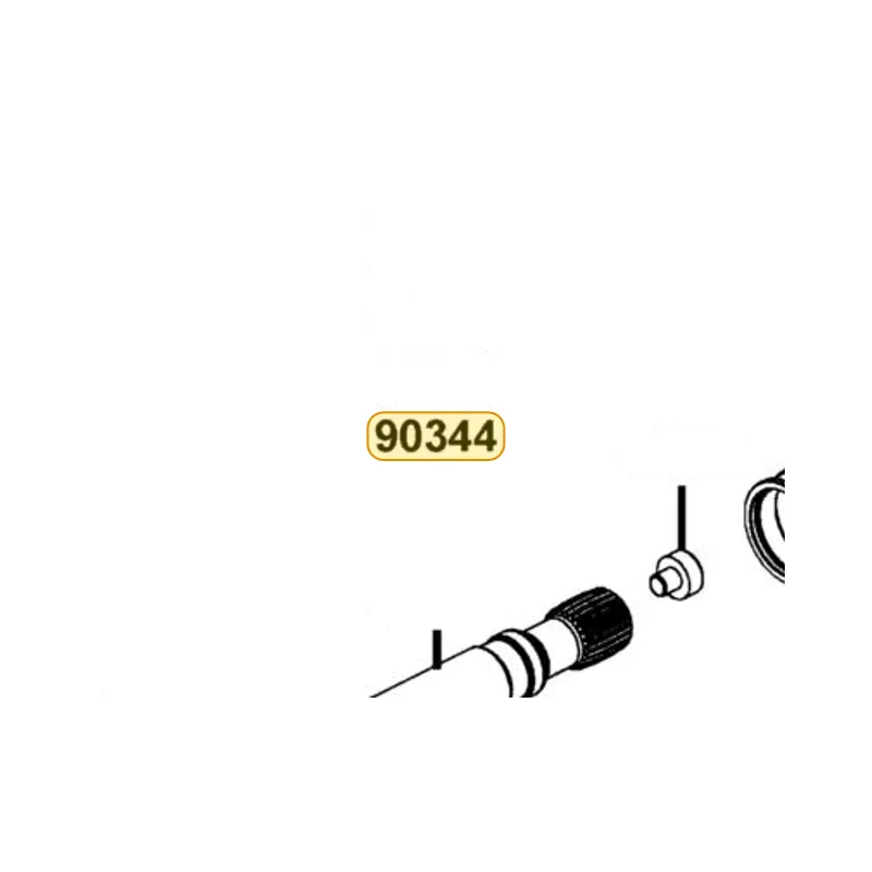 90344-PWB1-900 SHIM DRIVEN BEVEL GEAR N (1.225~1.275) — diagram cutout