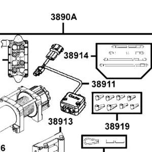 38914-LKK7-E00 POWER CORD — diagram cutout