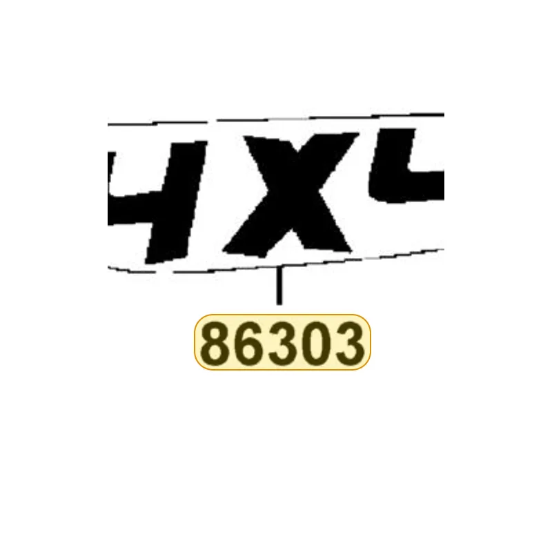 86303-AEB8-M30-T03 STRIPE 4X4 — diagram cutout